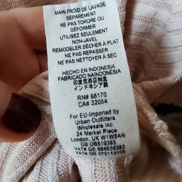 WE THE FREE - FREE PEOPLE TUNIC/JUMPER pink sz M - Picture 8 of 8